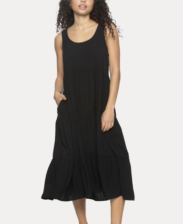 Felina Womens Isabelle Midi Flowy Dress Product Image