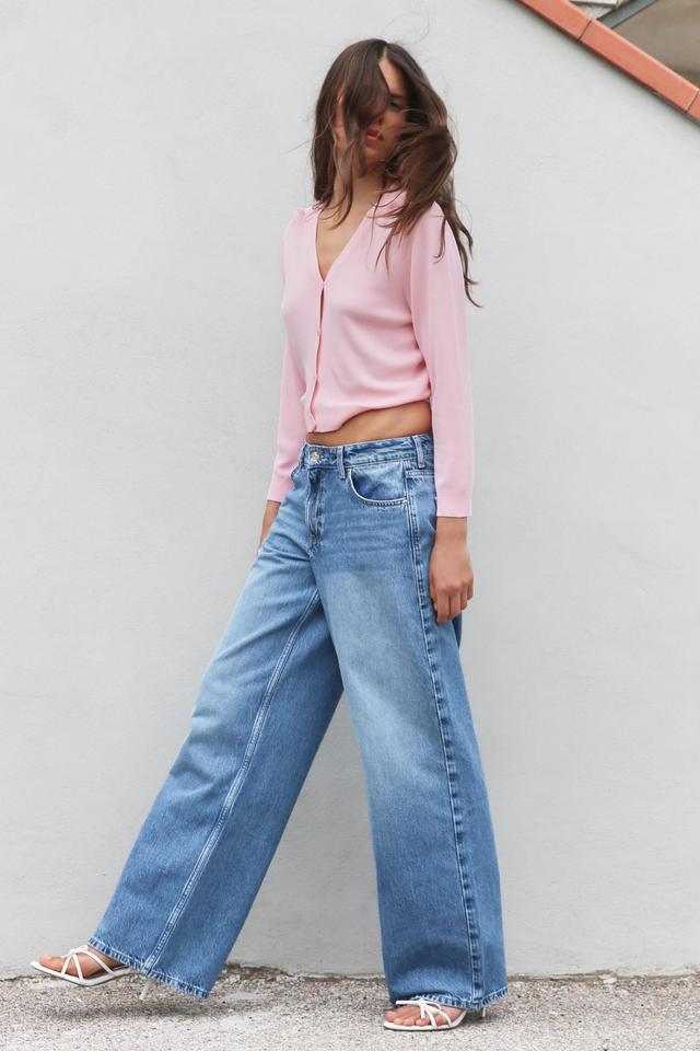 MID-RISE Z1975 WIDE LEG JEANS Product Image