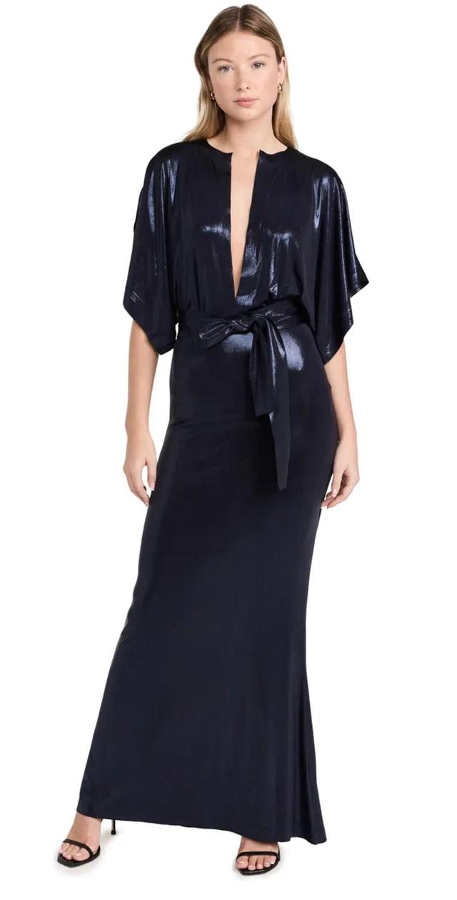 NORMA KAMALI Obie Gown True Navy In Blau Product Image