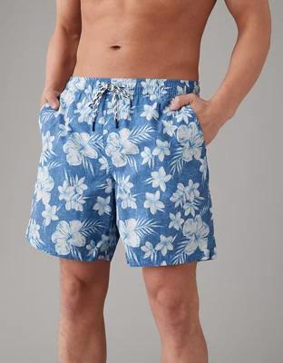 AE Floral Flex 7" Swim Trunk Product Image