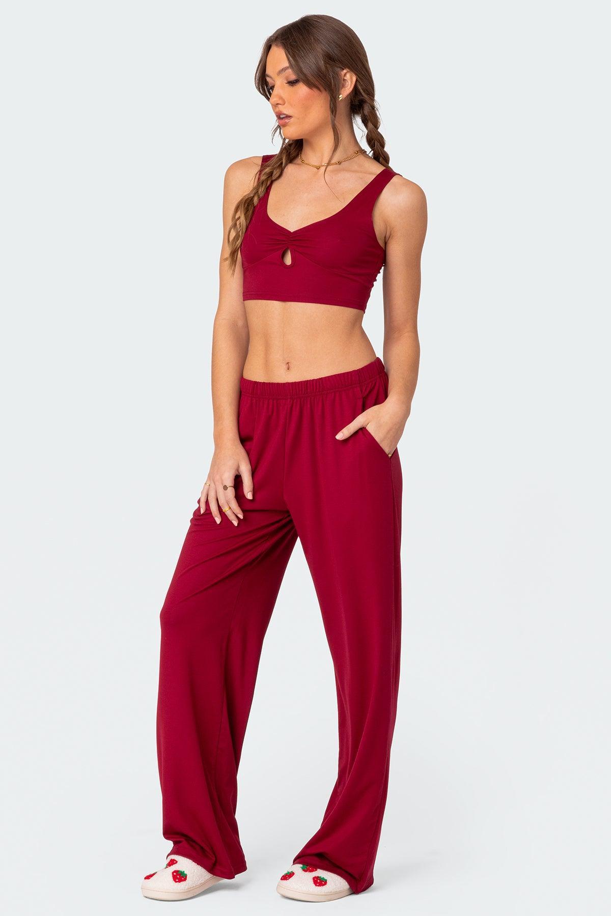 Jayla Cut Out Crop Top Product Image