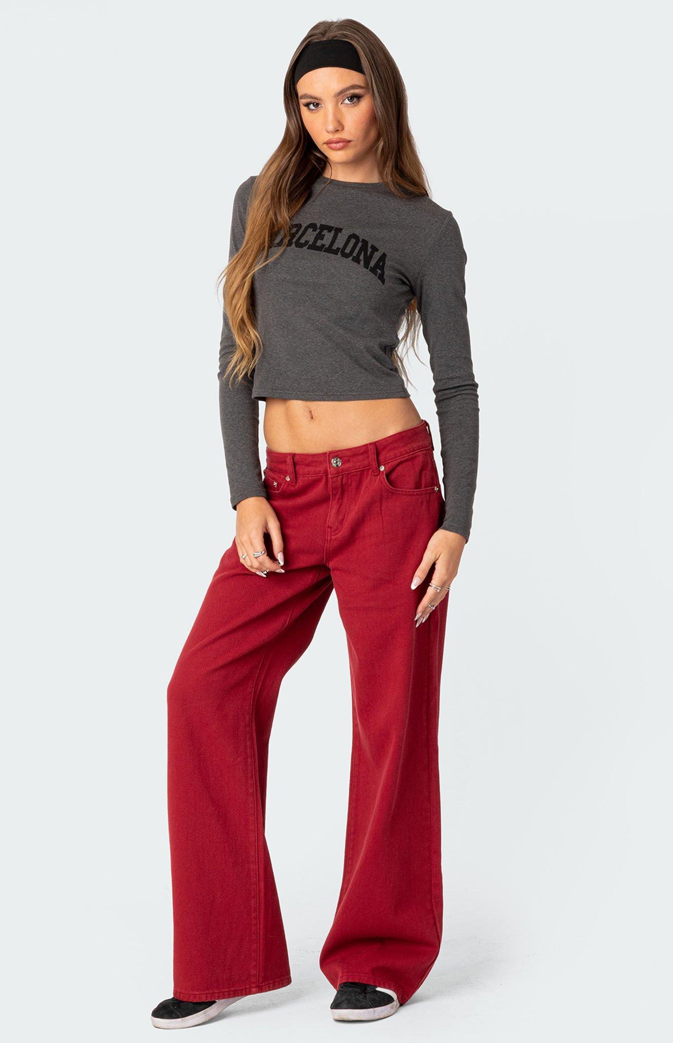 Roman Low Rise Slouchy Jeans Product Image