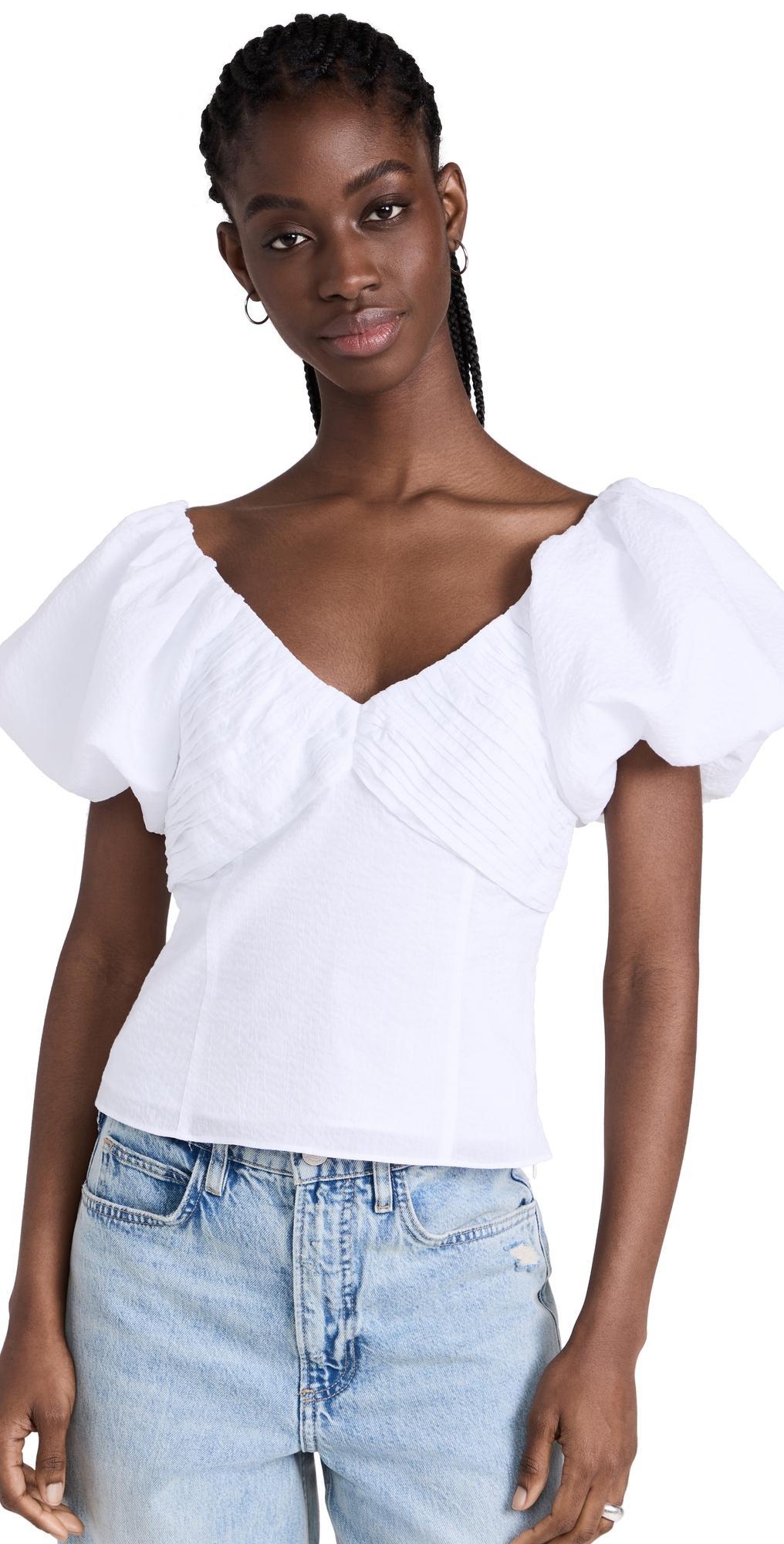 FRAME Puff Sleeve Top Product Image