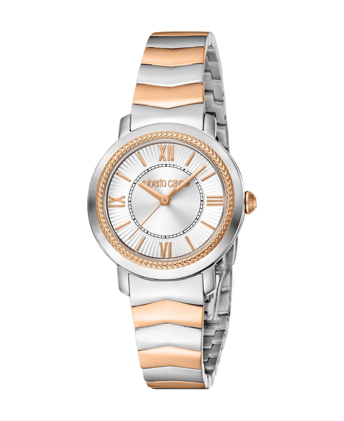 Roberto Cavalli Womens Quartz Two-tone Stainless Steel Watch 30mm Product Image