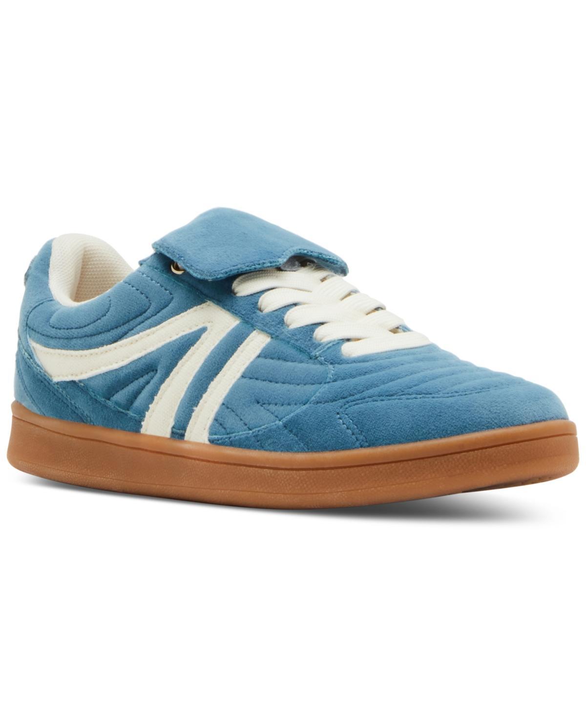 Steve Madden Womens Madrid Foldover Lace Up Sneakers Product Image