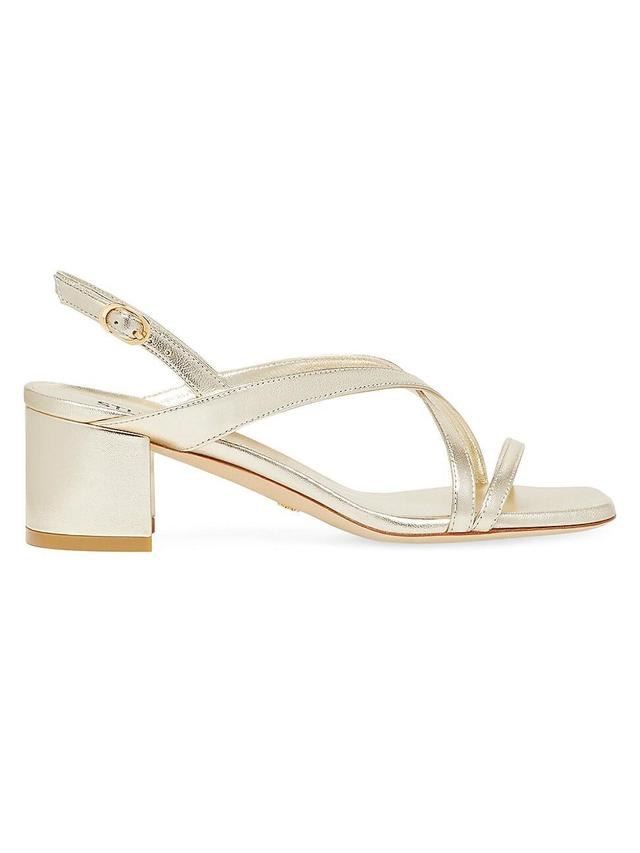 Stuart Weitzman Womens Oasis 50 Block Sandals Product Image