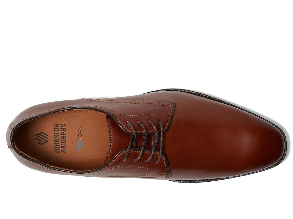 Johnston & Murphy Sullivan Plain Toe Italian Calfskin) Men's Lace Up Wing Tip Shoes Product Image