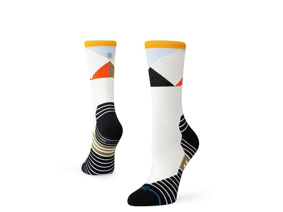 Stance Tri Mid Crew Women's Crew Cut Socks Shoes Product Image