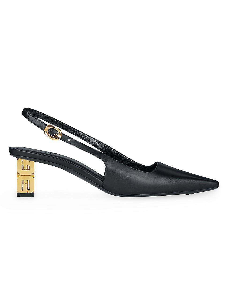 Womens G Cube Slingback Pumps in Leather Product Image