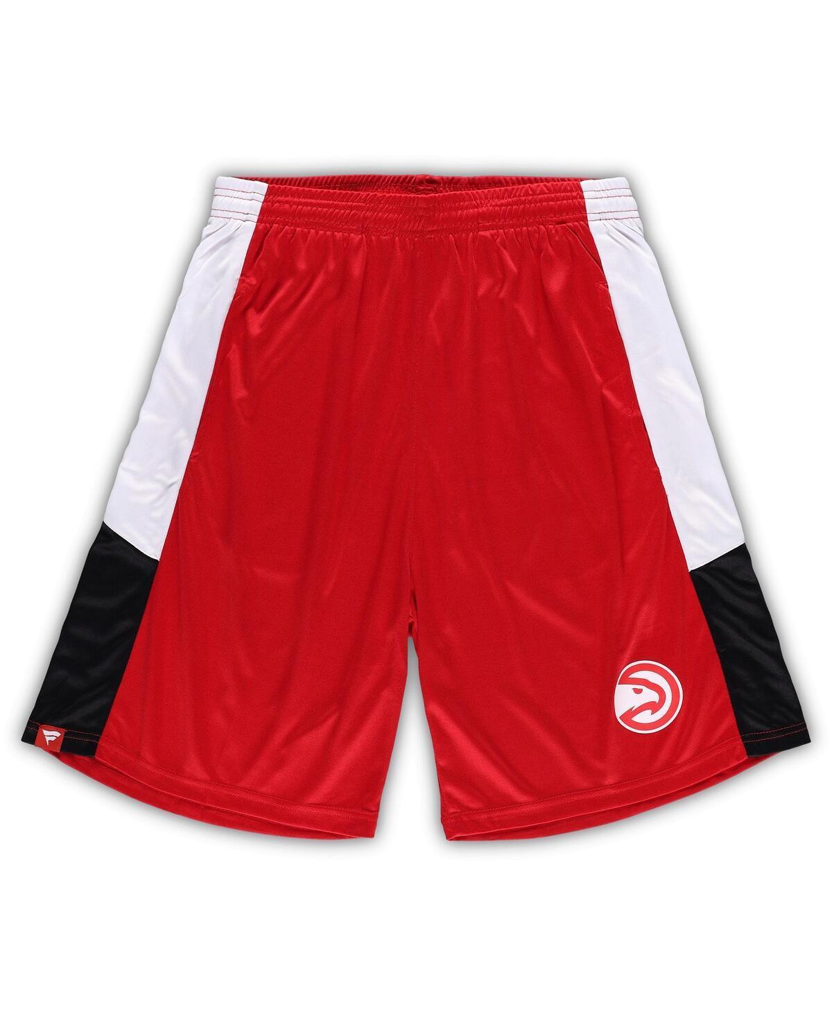 Mens Fanatics Branded Atlanta Hawks Big & Tall Champion Rush Practice Shorts Product Image