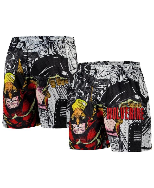 Chalk Line Mens White X-Men Wolverine Retro Shorts Product Image