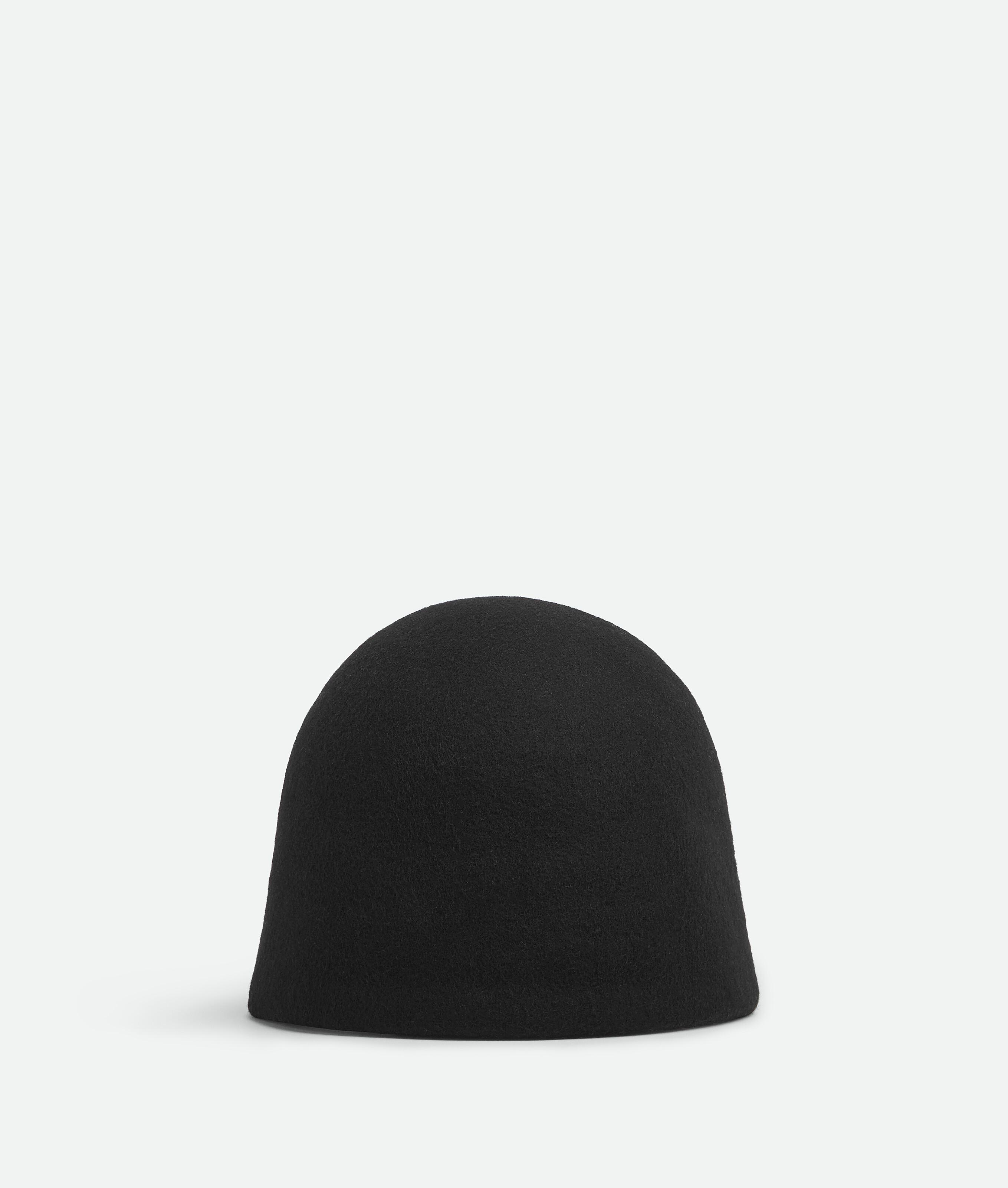 Women's Wool Felt Hat in Black Product Image