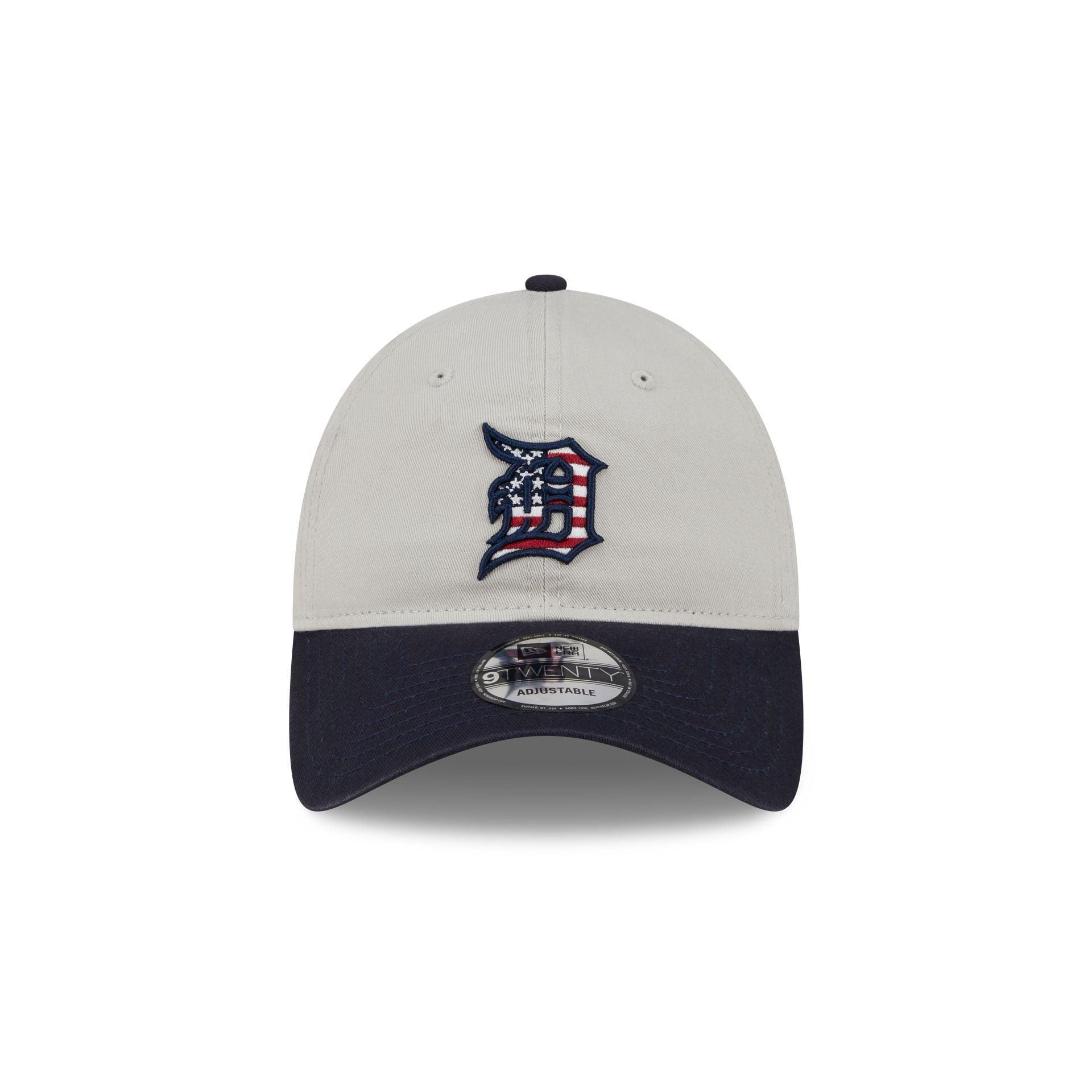 Detroit Tigers Independence Day 2024 9TWENTY Adjustable Hat Male Product Image