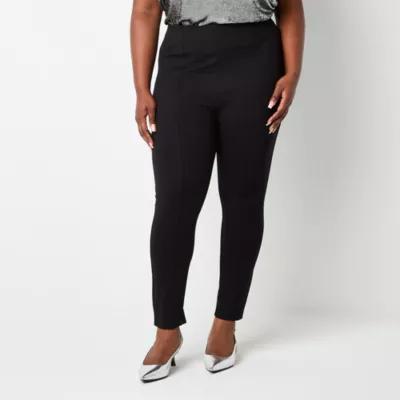 Worthington Womens Slim Pant-Plus Product Image