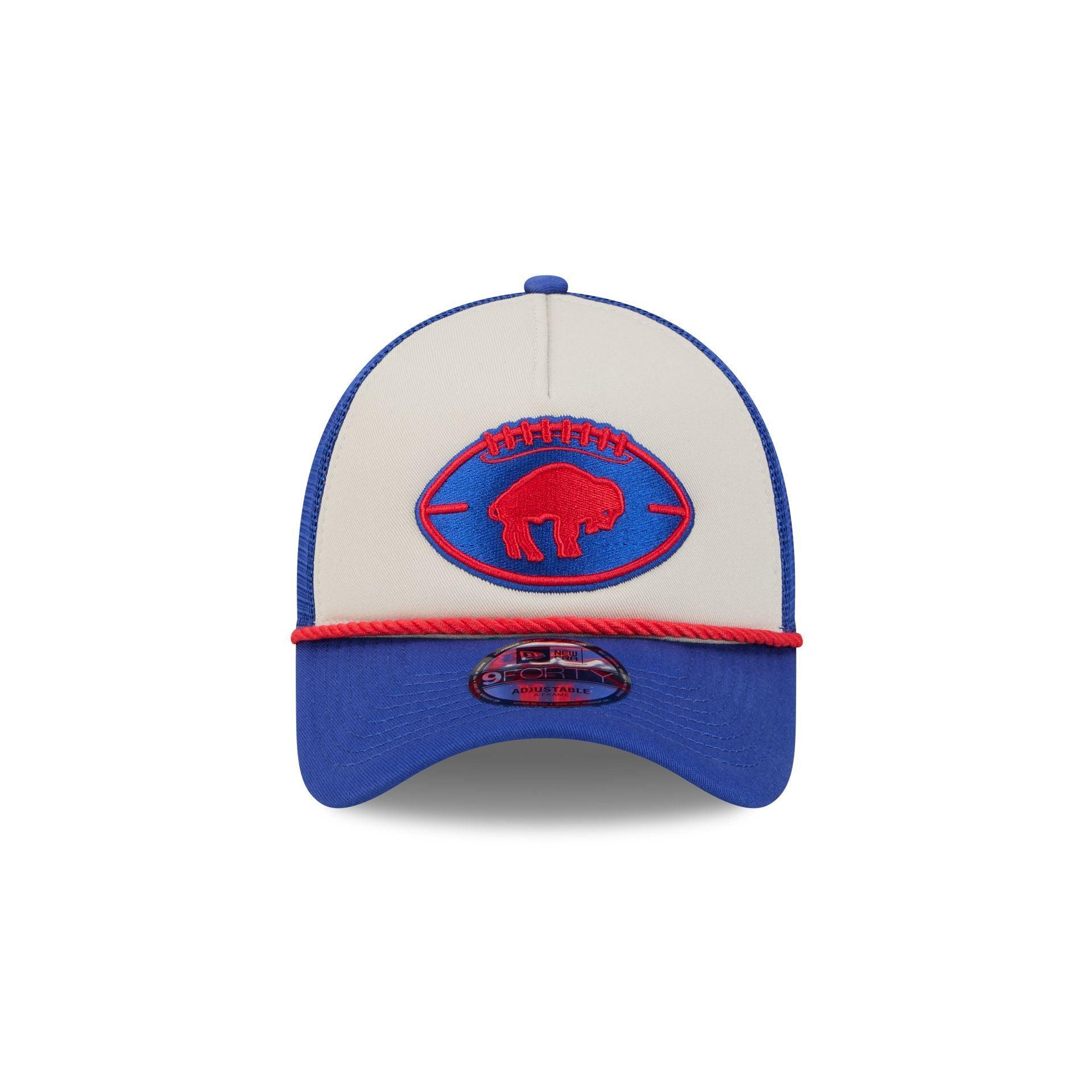 Buffalo Bills 2024 Historic Sideline 9FORTY A-Frame Snapback Hat Male Product Image