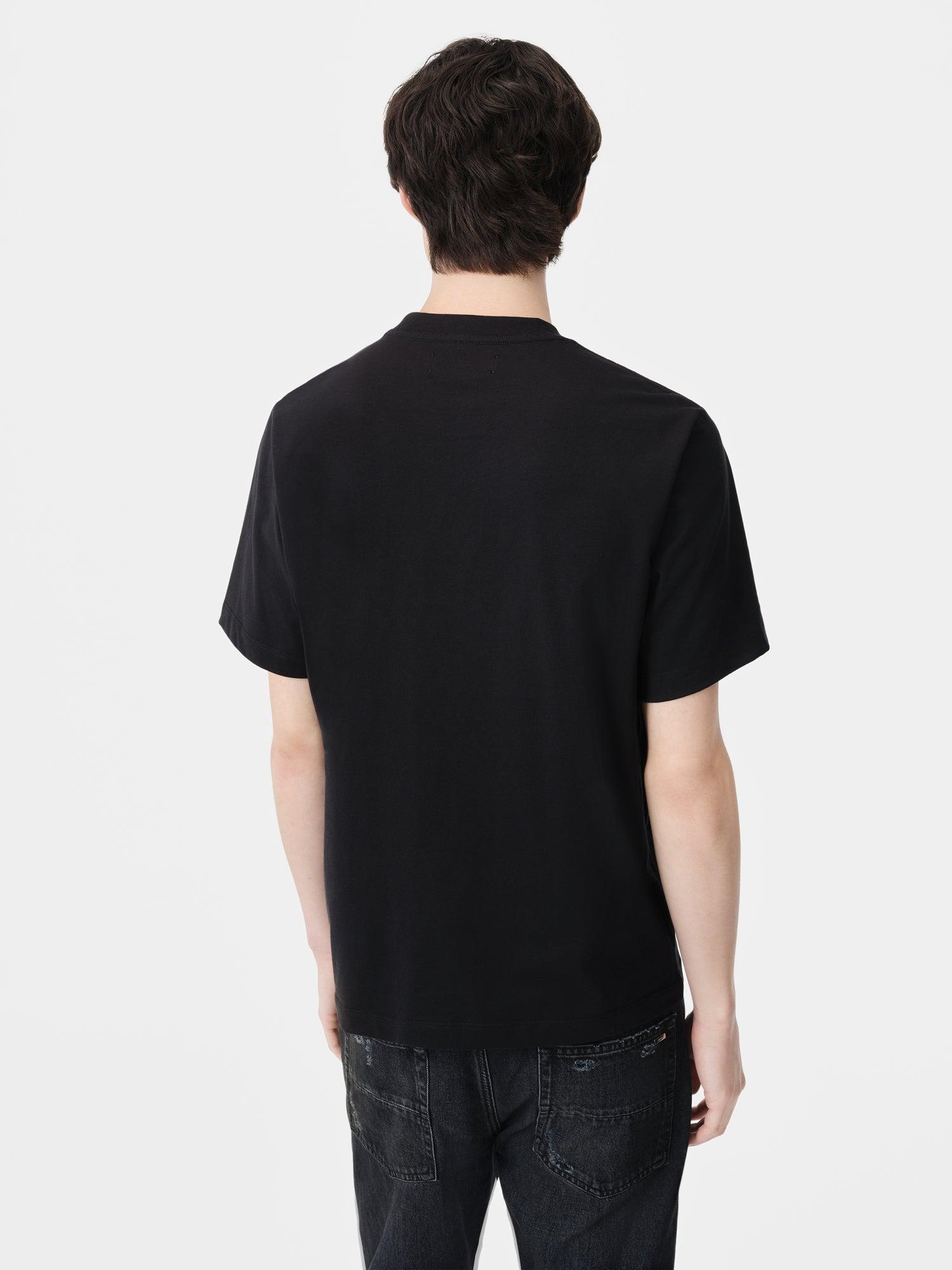 AMIRI STAGGERED TEE - Black Male Product Image