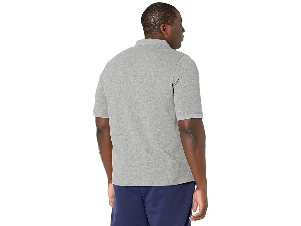 PUMA Big Tall Essential Pique Polo (Medium Heather 1) Men's Clothing Product Image