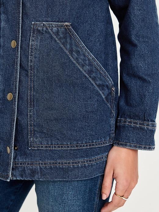 Relaxed Jean Barn Jacket Product Image