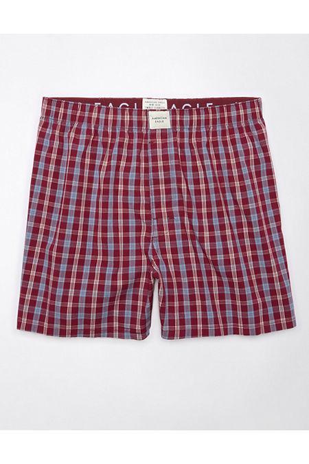 AEO Plaid Stretch Boxer Short Men's Product Image