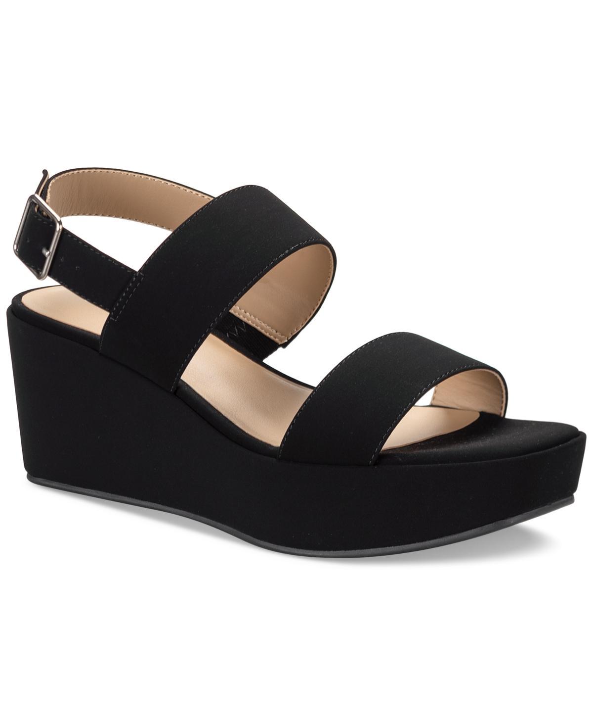 Style & Co Womens Ardenn Double-Strap Wedge Sandals, Created for Macys Product Image