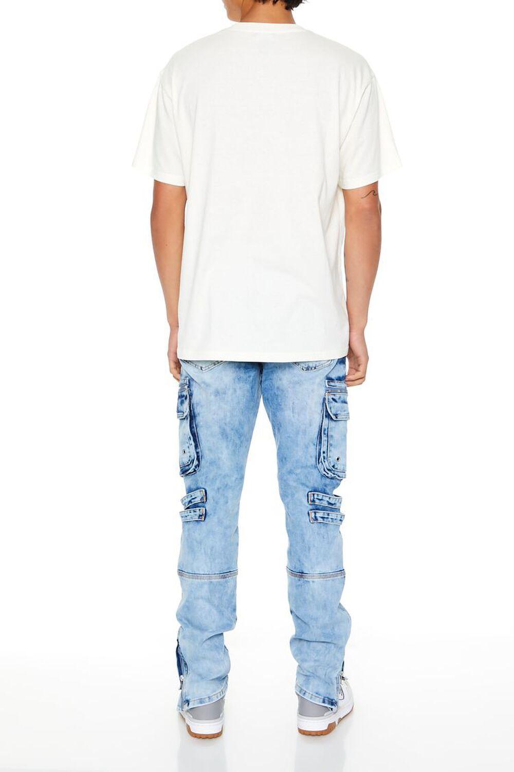 Slim-Fit Cargo Utility Jeans | Forever 21 Product Image