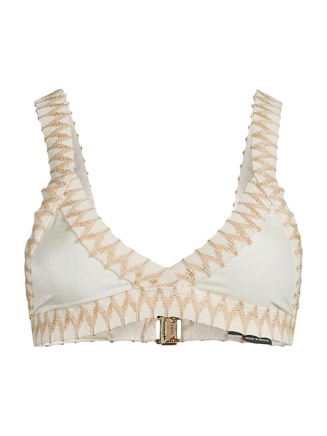 Womens Jute Bikini Top Product Image