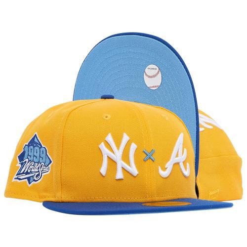 New Era Mens New Era Yankees x As 2T Fit Cap - Mens Yellow /Navy Product Image