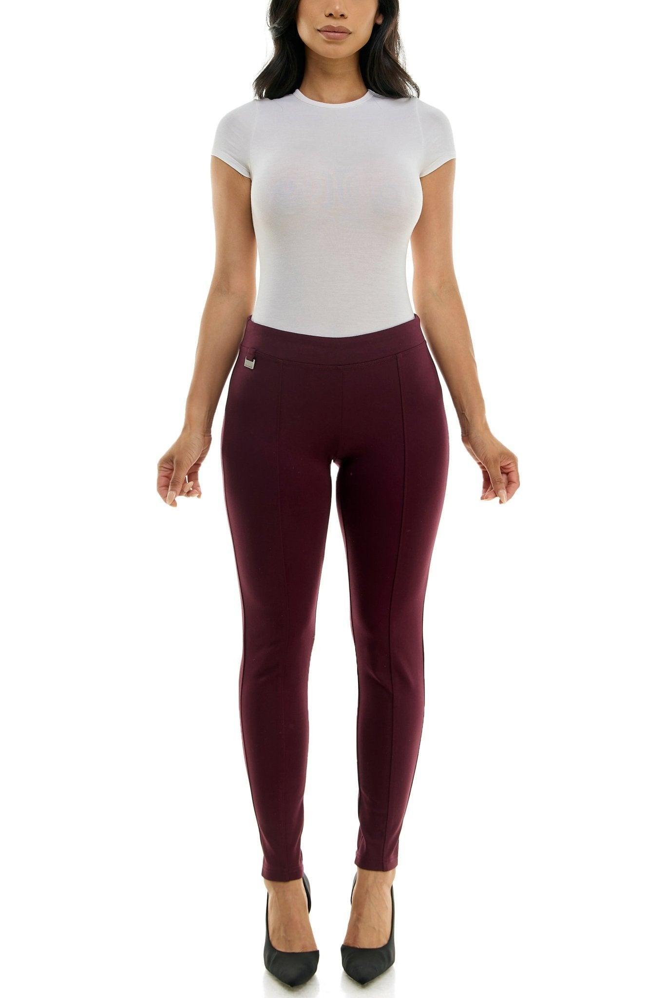 Pull-On Compression Legging with Metal Tab Product Image