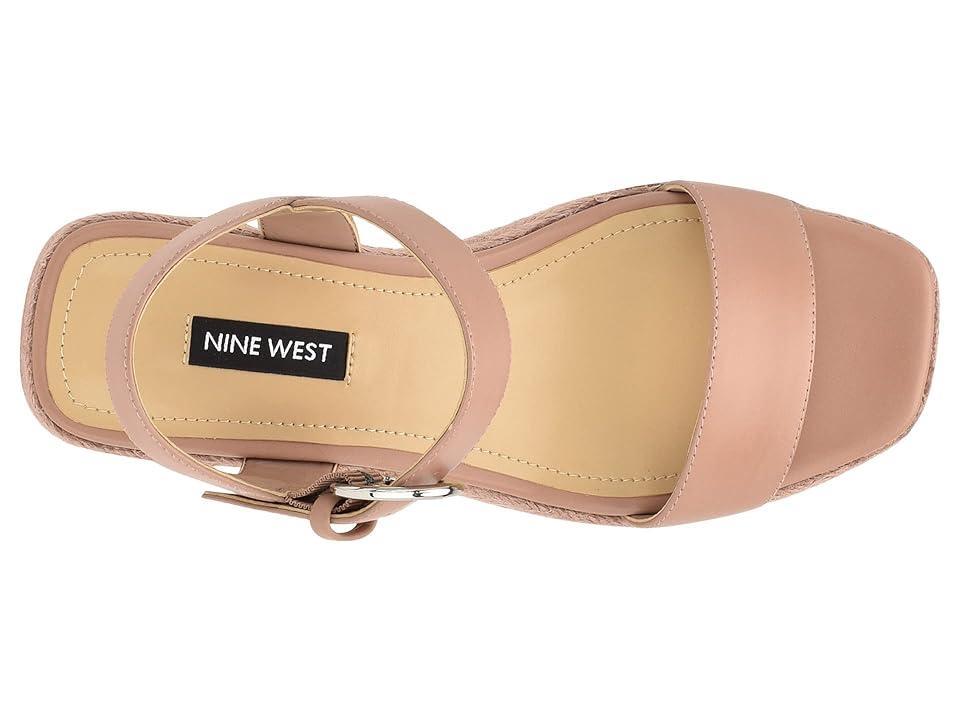 Nine West Nillo 3 (Taupe) Women's Wedge Shoes Product Image