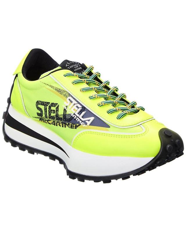 STELLA MCCARTNEY Reclypse Recycled-polyester Sneakers In Yellow Product Image