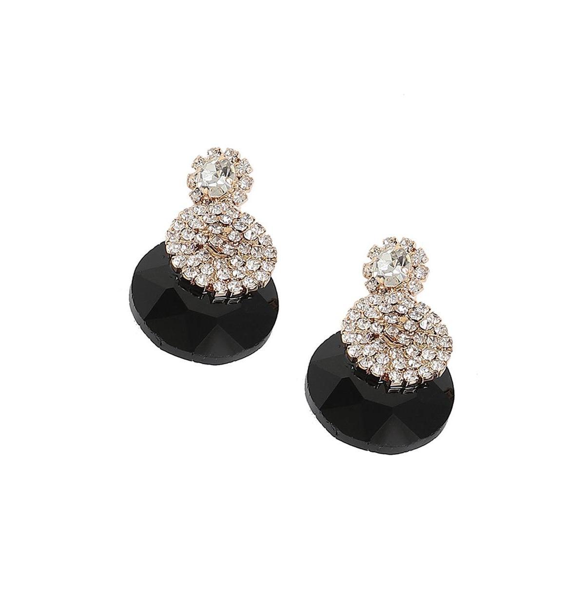 Sohi Womens Circular Drop Earrings Product Image