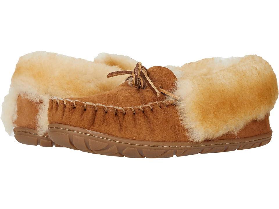 L.L.Bean Wicked Good Shearling Moccasin Slippers Product Image