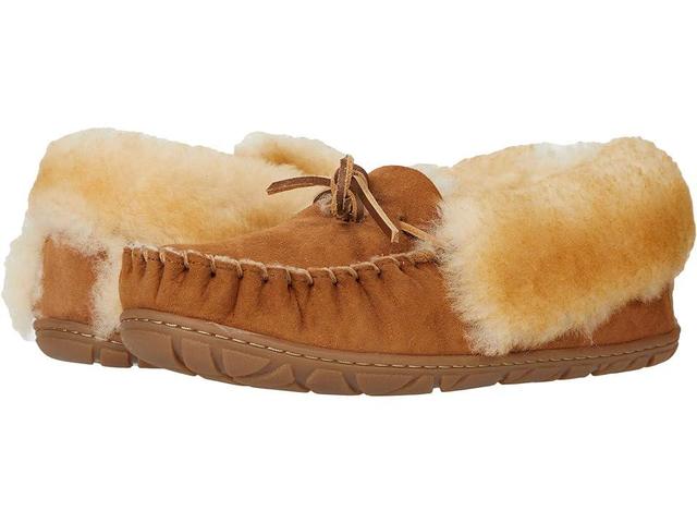 L.L.Bean Wicked Good Shearling Moccasin Slippers Product Image