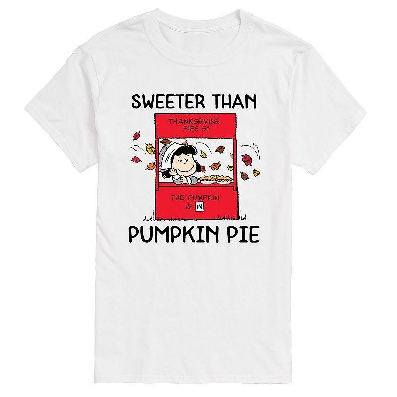 Big & Tall Peanuts Pumpkin Pie Tee, Mens Product Image