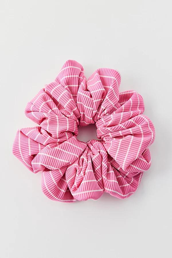 Striped Oversized Scrunchie Womens at Urban Outfitters Product Image