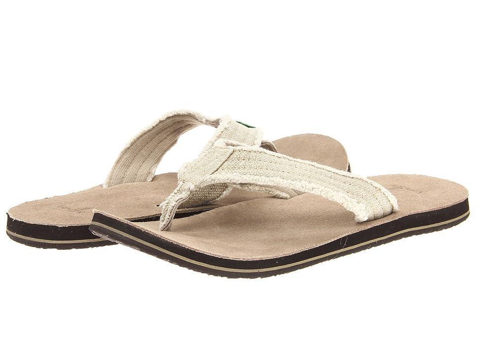 Sanuk Fraid Not (Natural) Men's Sandals Product Image