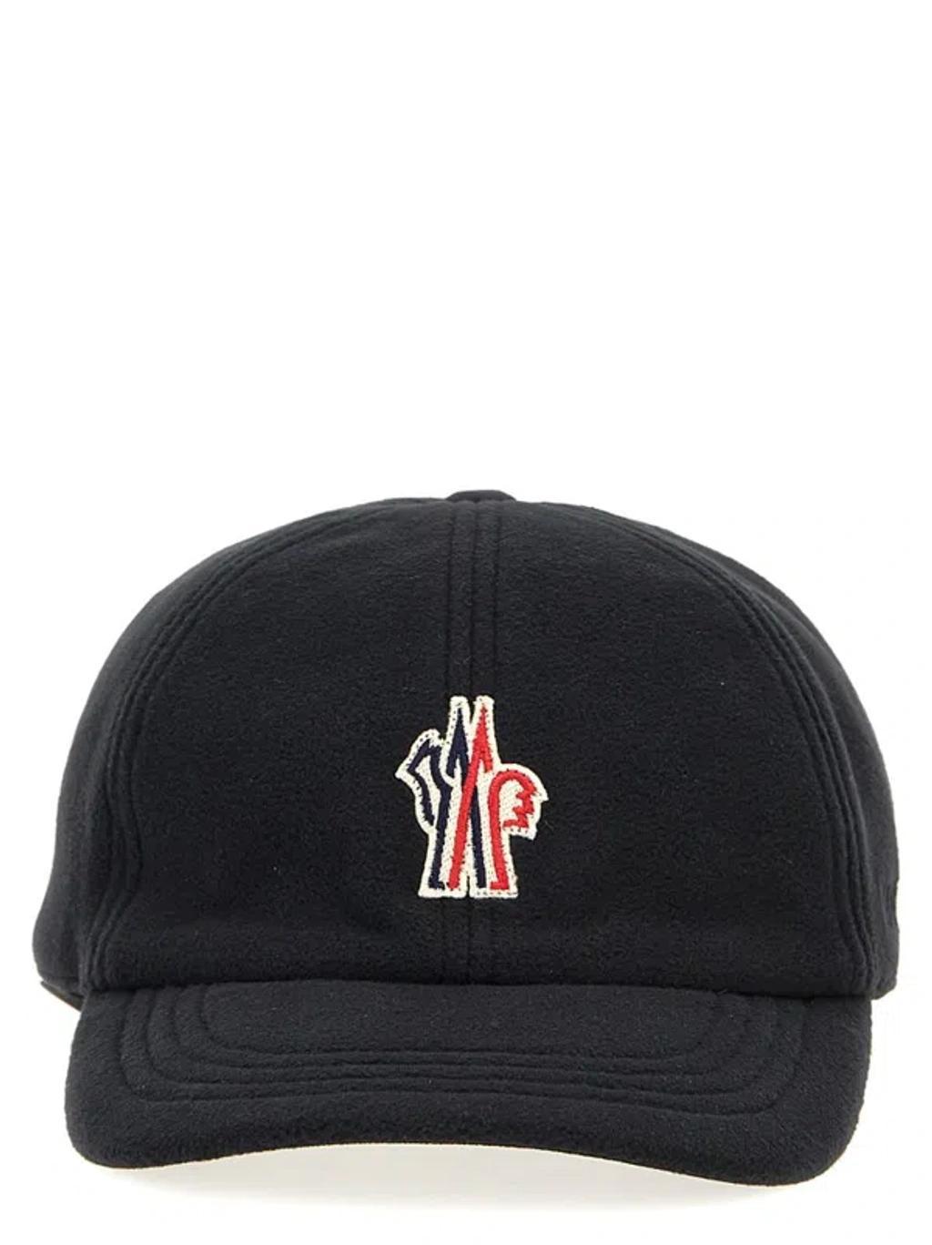 Grenoble Logo Patch Cap In Black Product Image