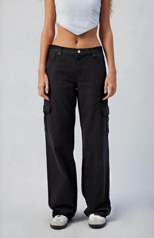 Women's Low Rise Extreme Baggy Cargo Pants - Product Image