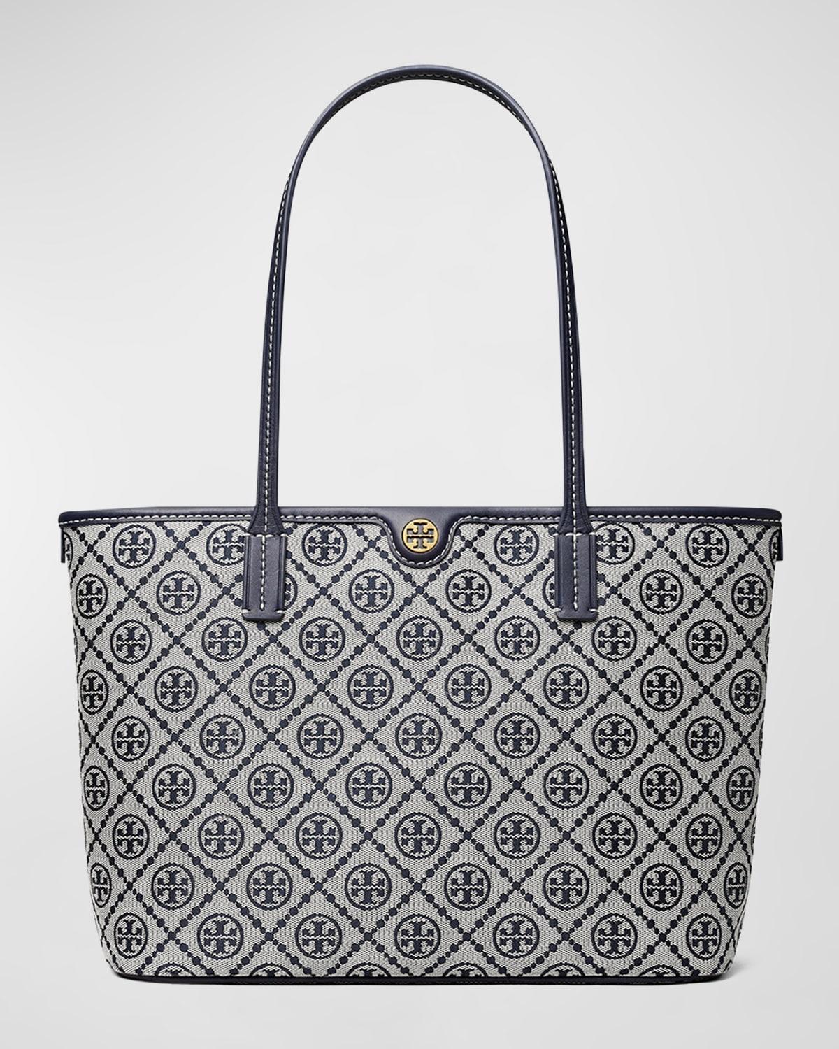 Womens Small T Monogram Zip Tote Bag Product Image