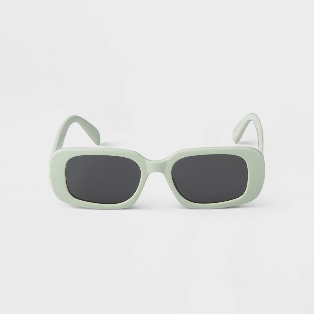 Womens Plastic Oval Sunglasses - A New Day Product Image