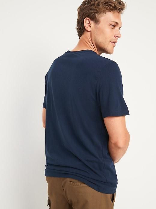 Soft-Washed Henley T-Shirt 3-Pack Product Image