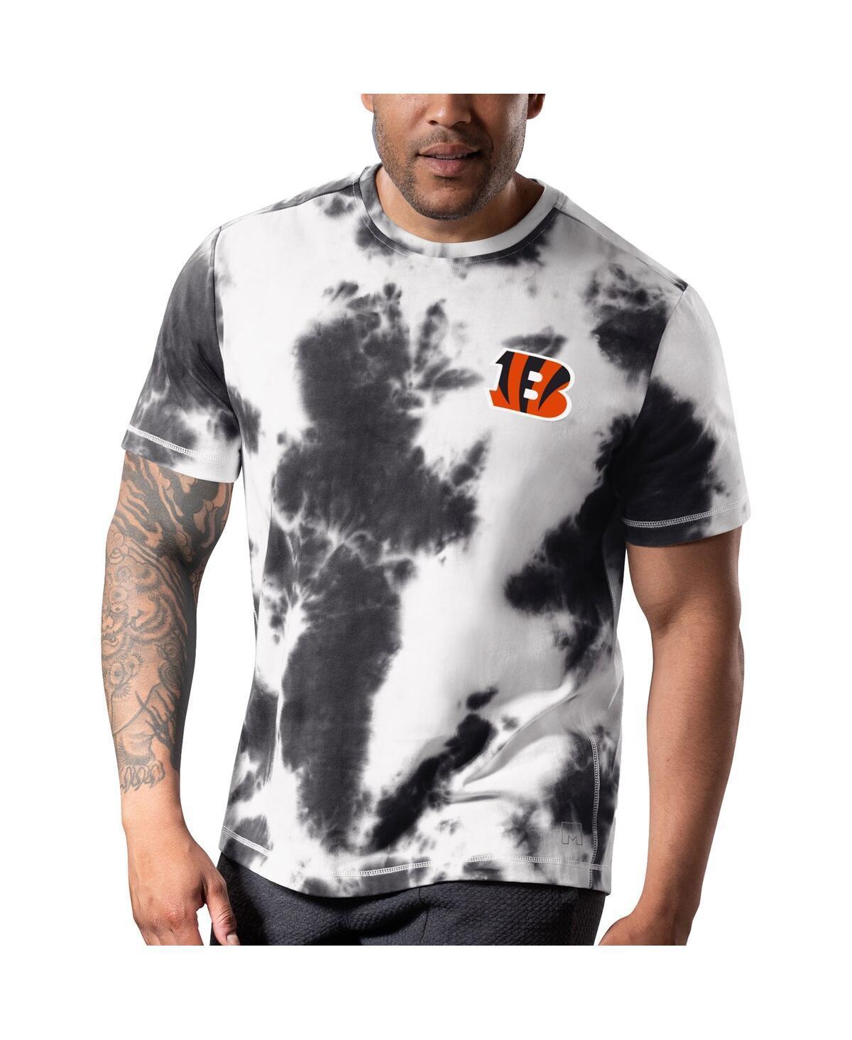 Mens Msx by Michael Strahan Black Cincinnati Bengals Freestyle Tie-Dye T-shirt Product Image