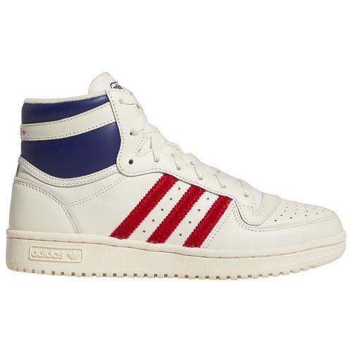 adidas Originals Womens Top Ten RB - Shoes White/Red Product Image