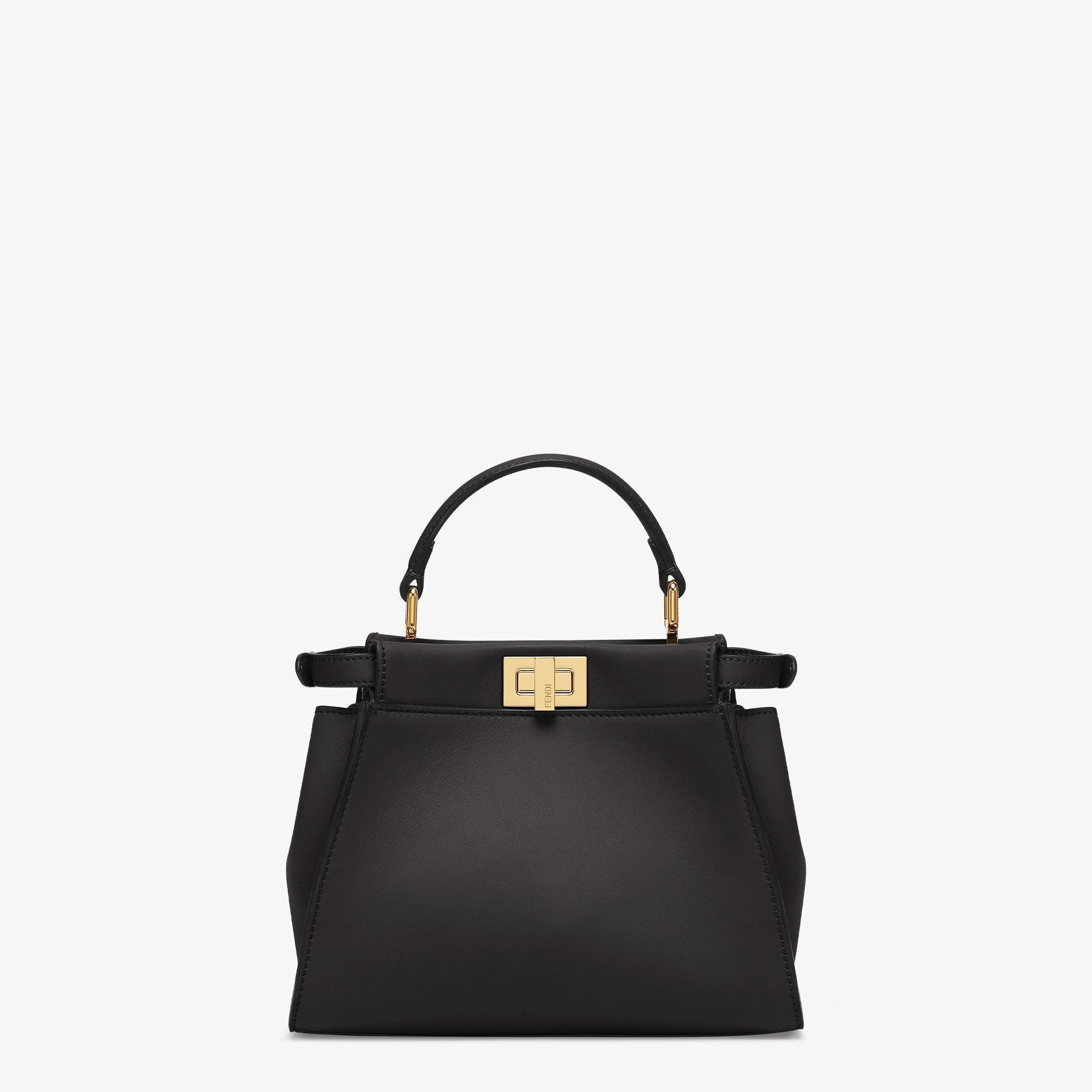 Peekaboo MiniBlack leather bag Product Image