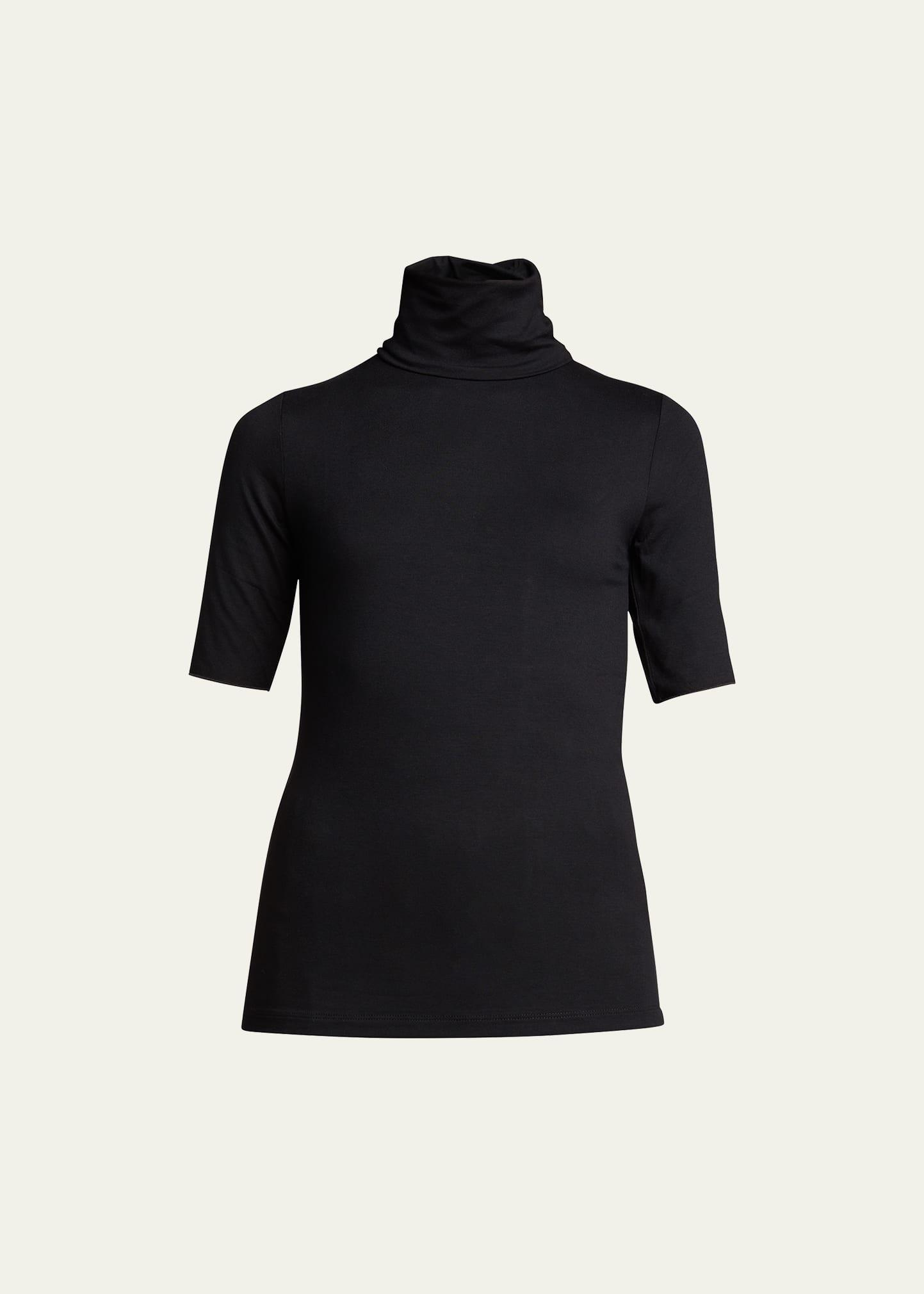 Womens Soft Touch Turtleneck Top Product Image