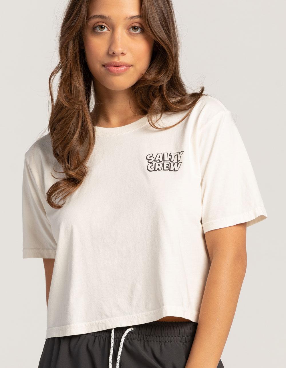 SALTY CREW Floats Your Boat Womens Crop Tee Product Image