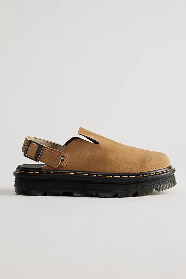 Dr. Martens Zebzag Suede Platform Mule Mens at Urban Outfitters Product Image