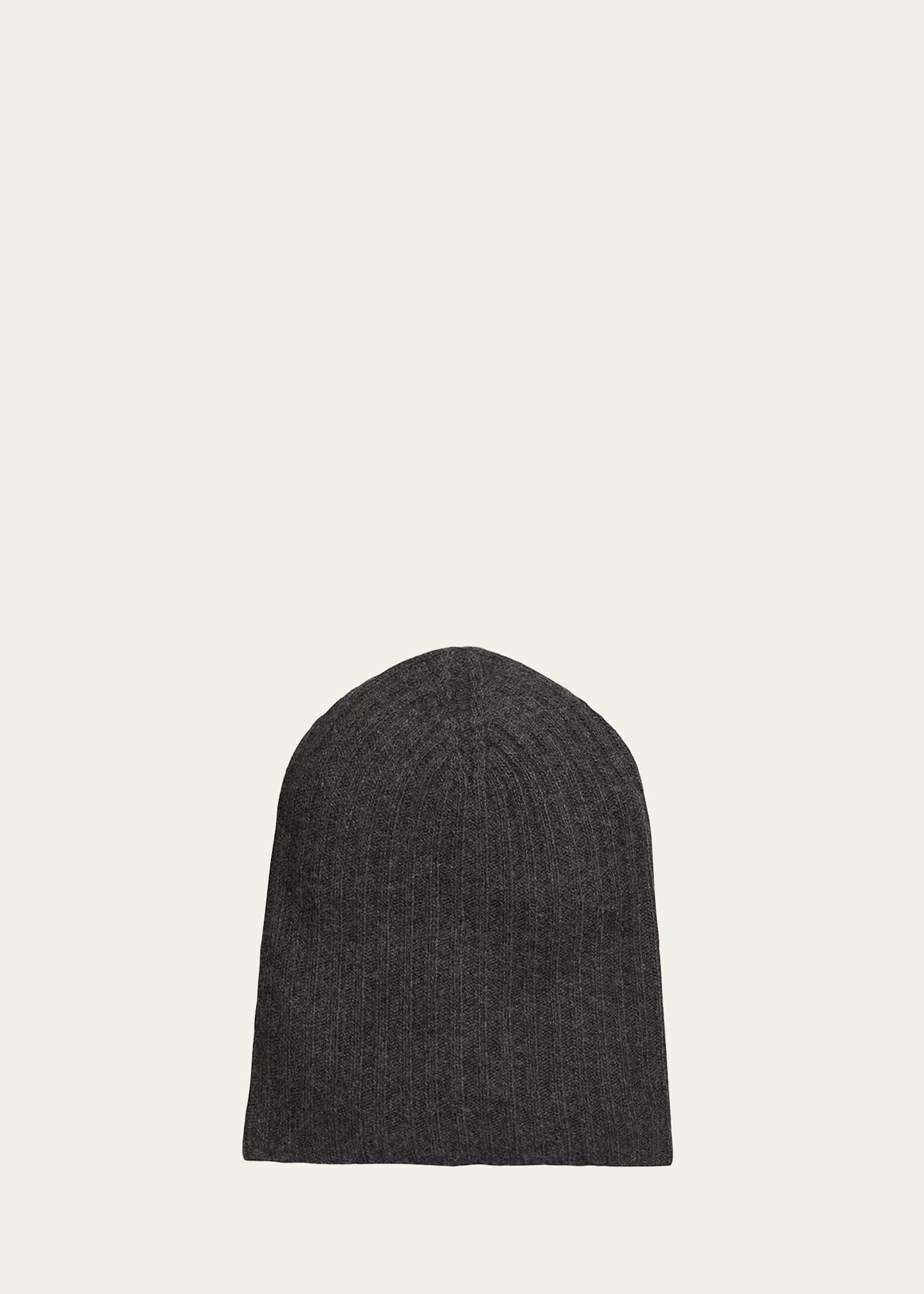 Mens Cashmere Slouchy Beanie Hat Product Image