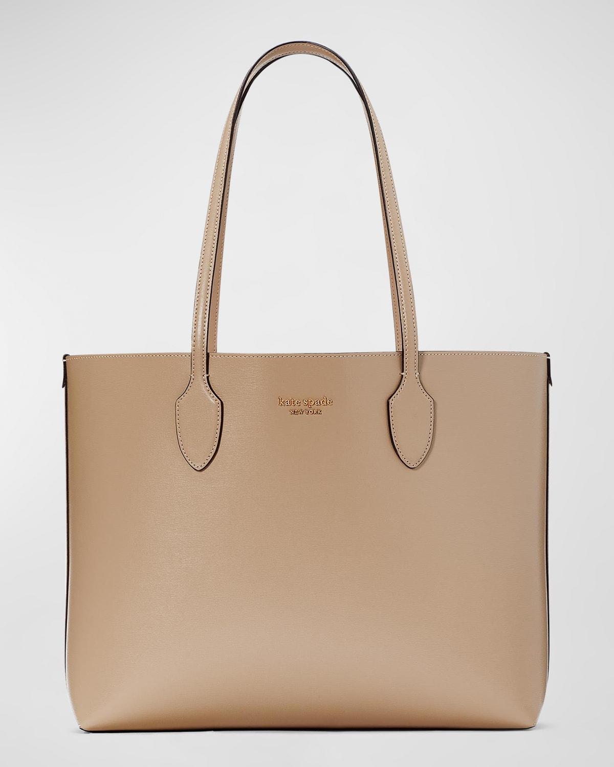 Womens Large Bleecker Saffiano Leather Tote Bag Product Image