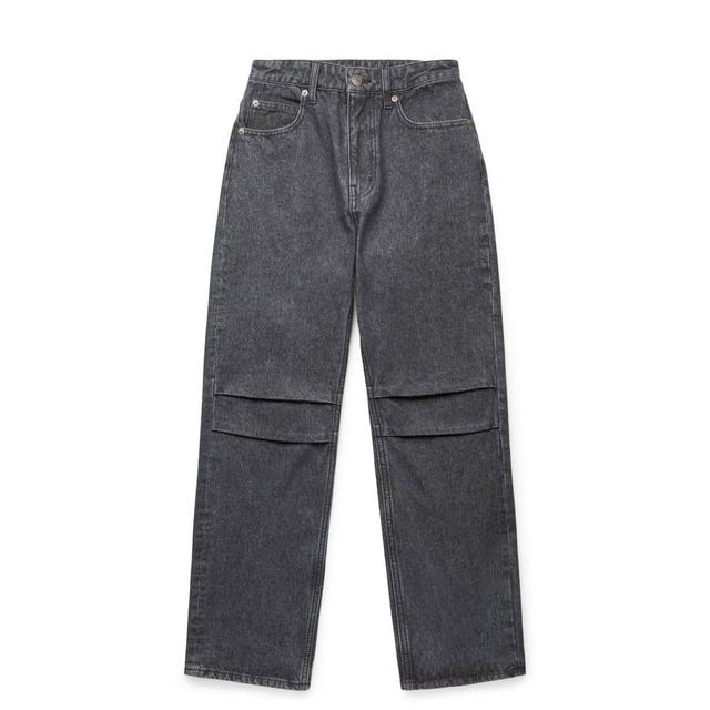 WOMEN'S LOOSE FIT DENIM PANTS Product Image